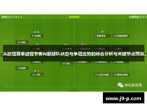 从欧冠赛季进程节奏判断球队状态与争冠走势的综合分析与关键节点预测